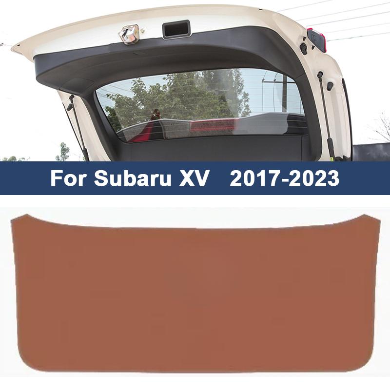 Car Trunk Mat For Subaru Forester XV Outback Crosstrek 2025 Leather Boot Liner Full Coverage Anti-Scratch Interior Accessories