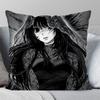 Osaragi Anime S-Sakamoto Days Pillow Case Square Pillow Bedroom Sofa Leisure Comfortcushioncar Living Room Home Decoration 40X40