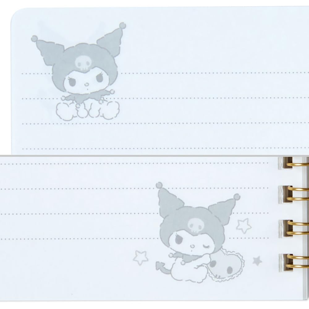 Sanrio Куроми B6 Блокнот на кольцах Дизайн 515442 (Плюшевые канцелярские товары)