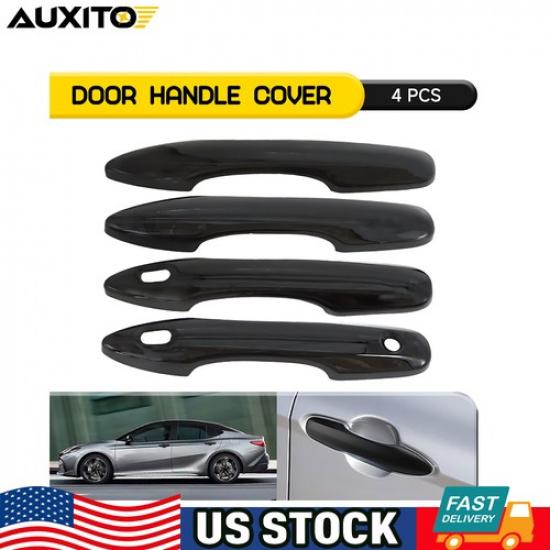 

For Toyota Camry 2018-2025 Glossy Black Door Handle Cover Protector Set of 4