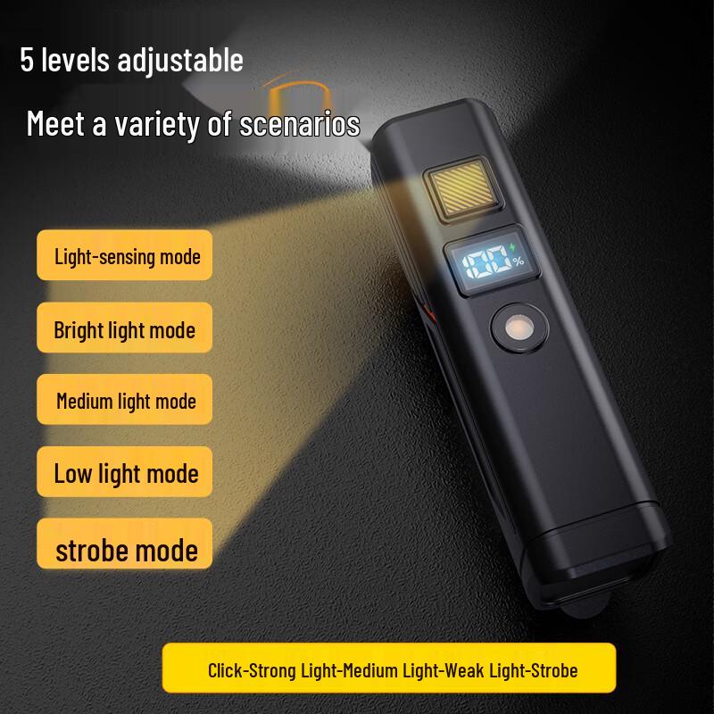 Smart Sensor USB Rechargeable Bicycle Front Light