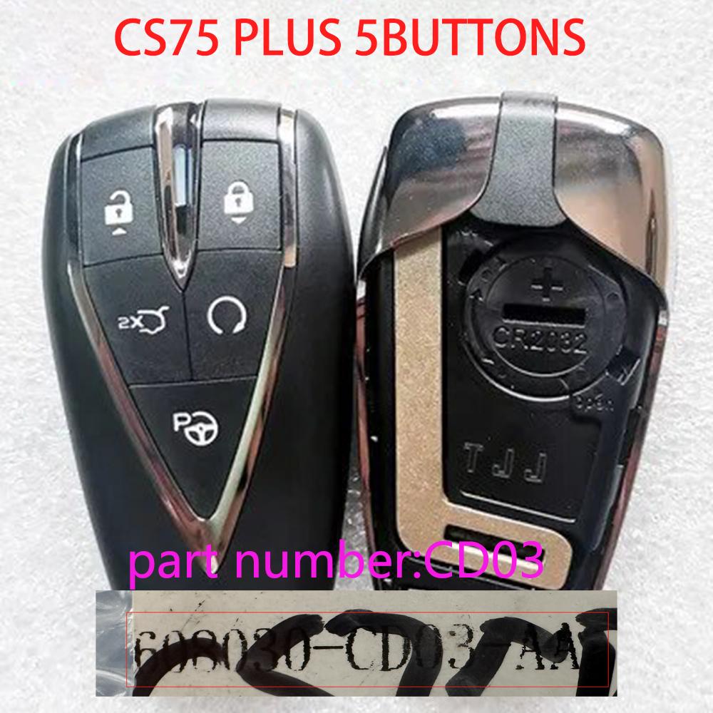 Original Smart Remote Key for CHANGAN CS55 CS75 CS35 PLUS EADO UNI-T UNI-K Uni-V Lamore Intelligent Remote Key
