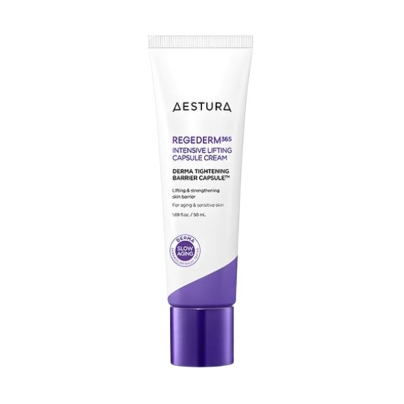 

Aestura Regederm 365 Intensive Lifting Capsule Cream 50ml – Barrier Strengthening, Nourishing Anti-Aging Moisturizer 50ML