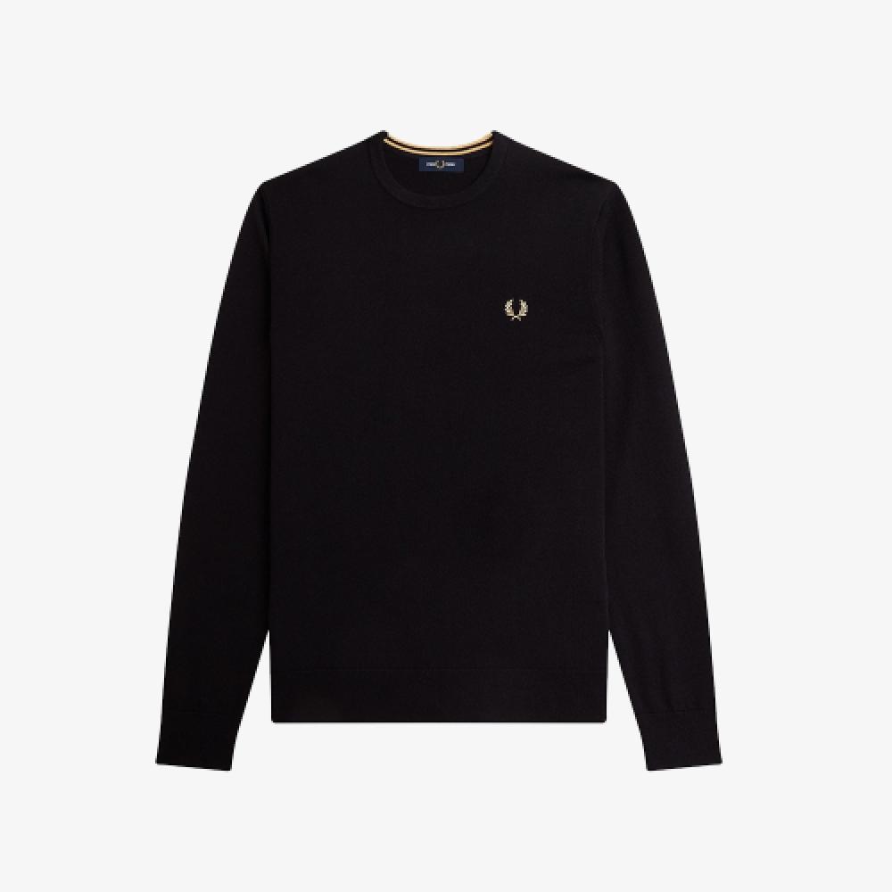Fred Perry [baseline] Classic Crewneck Merino Wool Knit  198  Afpm2419601 198