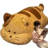Non-Toxic 100Cm Creative Cartoon Giant Cat Plush Doll Pillow Kawaii Striped Fat Cat Plush Toy Home Decoration Gift For Children And Children