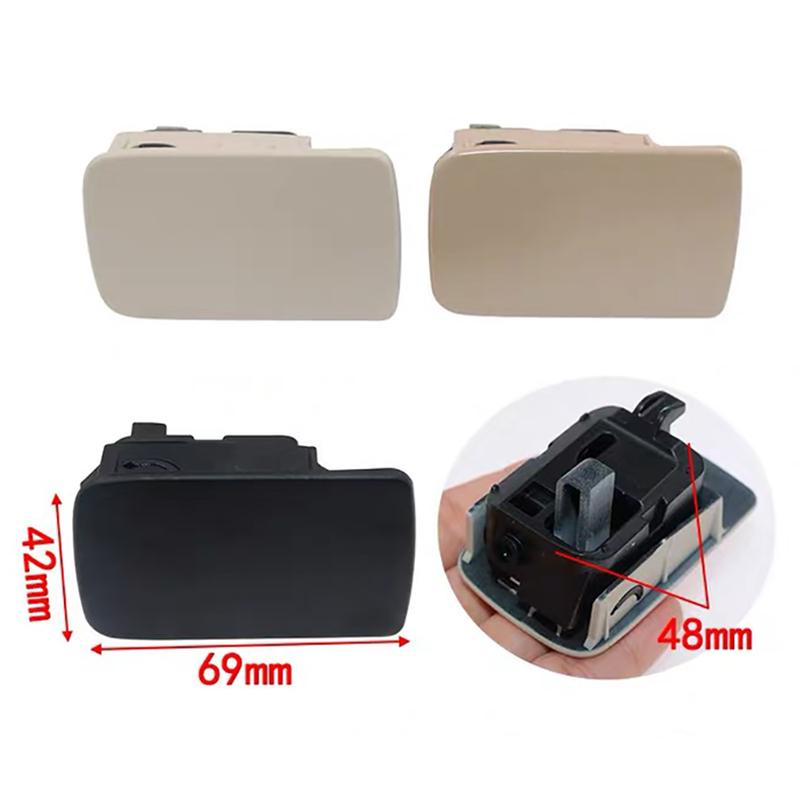 Wooeight Car Glove Box Lock Latch Lid Opening Handle No Hole For Volkswagen VW Golf 6 / Old Sagitar Car Accessories 1KD857147A