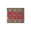 Tiger GG Supreme Bifold Wallet Beige Ebony Canvas Red Lettering Designer Card Holder 671652-US7EC-9396