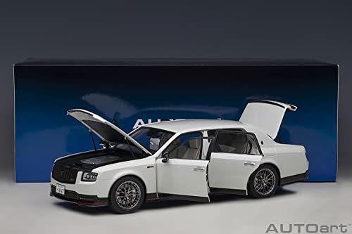 AUTOart 1/18 Scale Toyota Century GRMN Pearl White Finished Product 78764