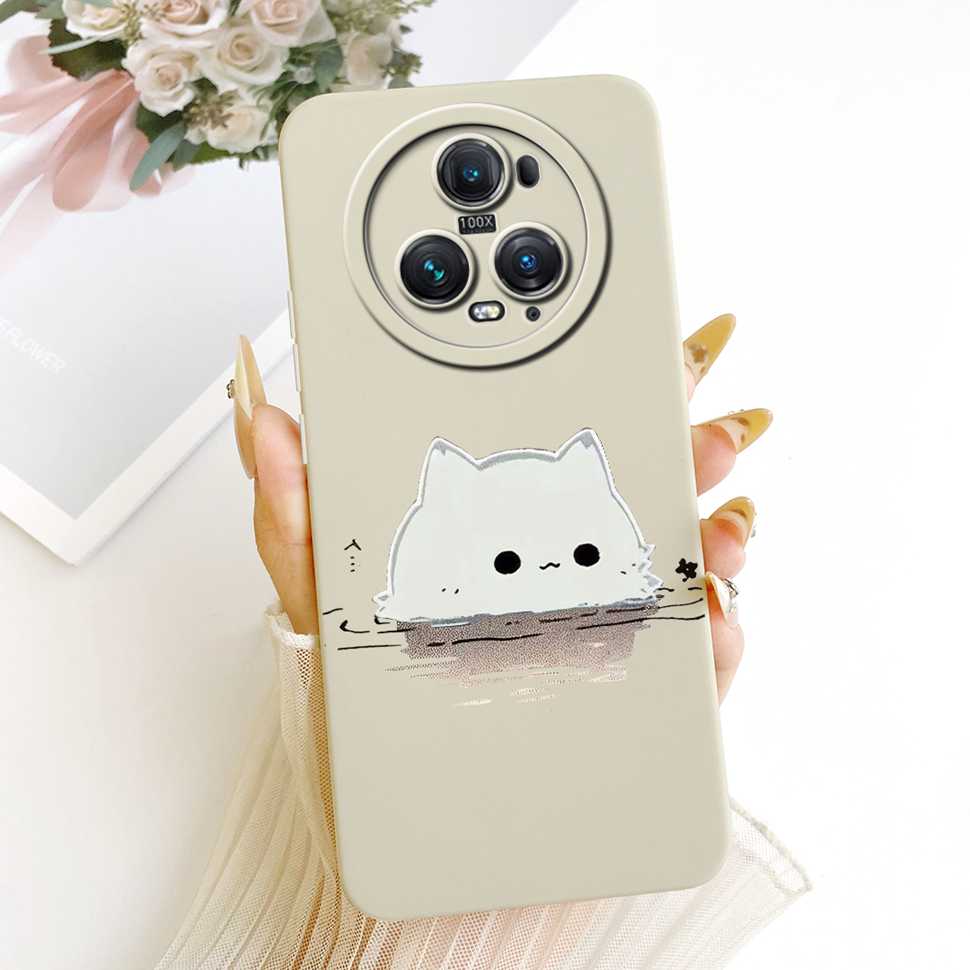 Soft Phone Case For Honor Magic5 Pro 5G Case Cartoon Silicone Back Cover For Honor Magic 5 Pro PGT-AN10 PGT-N19 Bumper Shell
