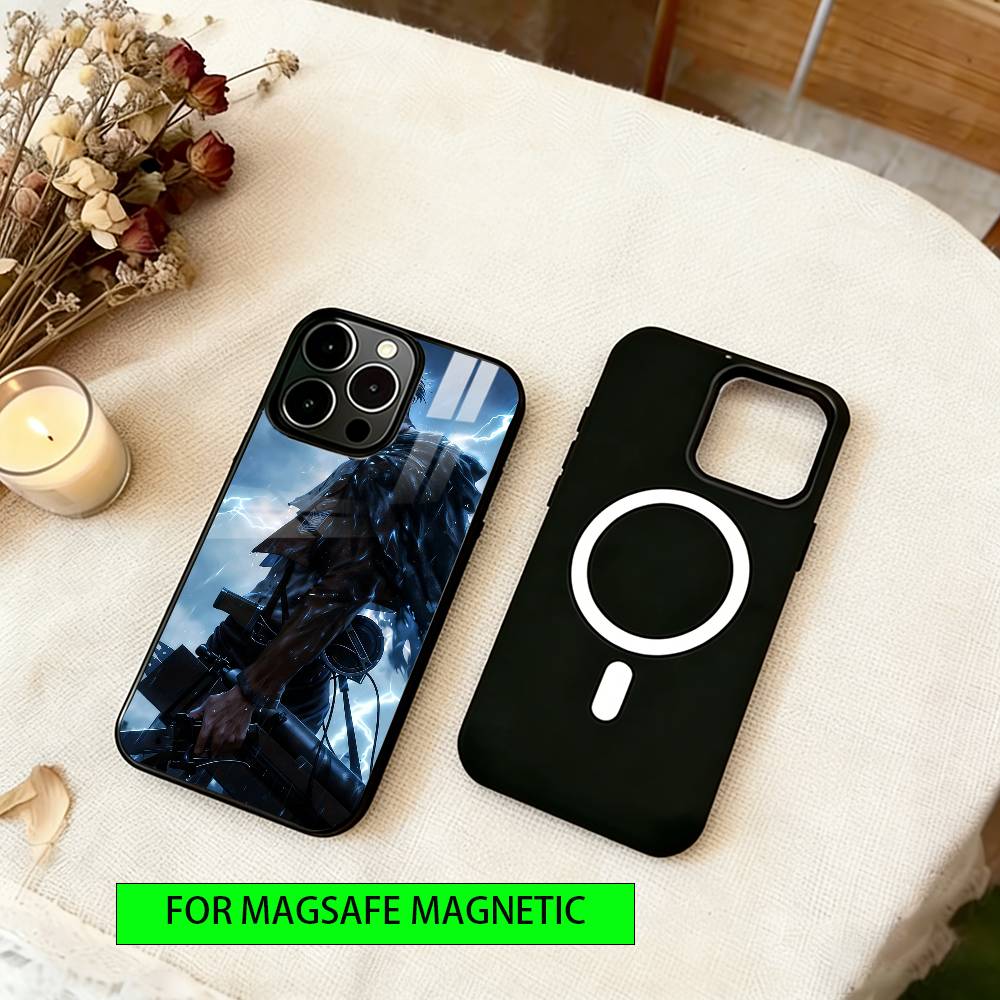 

Levi Ackerman Phone Case For iPhone17,16,15,14,13,12,11 Plus,Pro Magnetic For Magsafe Wireless Charging iPhone11Pro