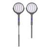 Rechargeable 2-in-1 Telescopic Mosquito Swatter & Purple Light Killer Lamp
