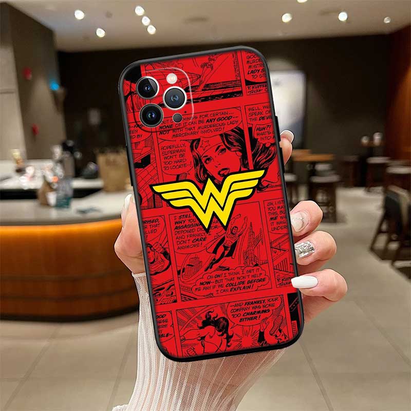 

RE64 Чехол-ракушка Wonder Woman Новый Высококачественный для Redmi Note 13 14 Pro+ Plus A3 A3X 13X 13C 13R 14S 14C 14R Redmi Note 14 Pro+