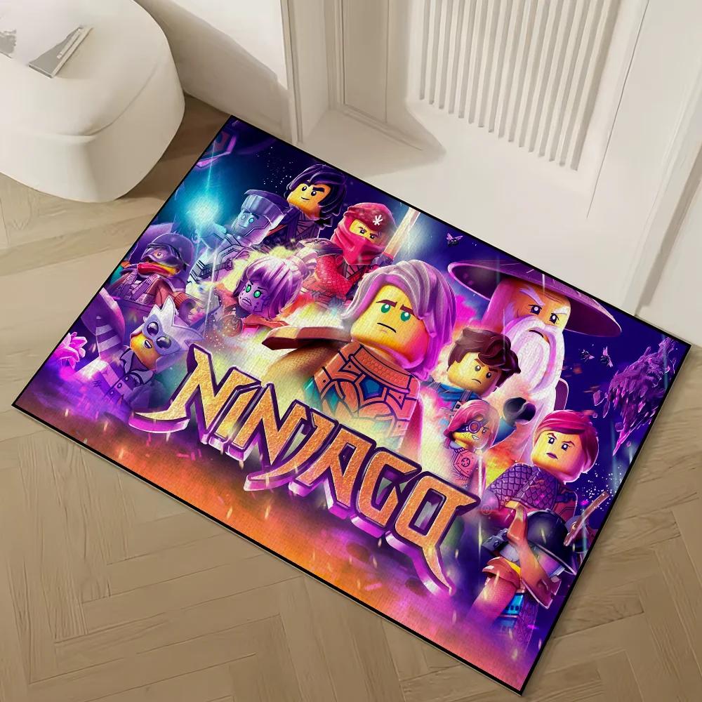 N-Ninjago-Funny Door Mat Welcome Non-slip Floor Bedroom Kitchen Bath Balcony Hallway Rug Home Decoration Carpet