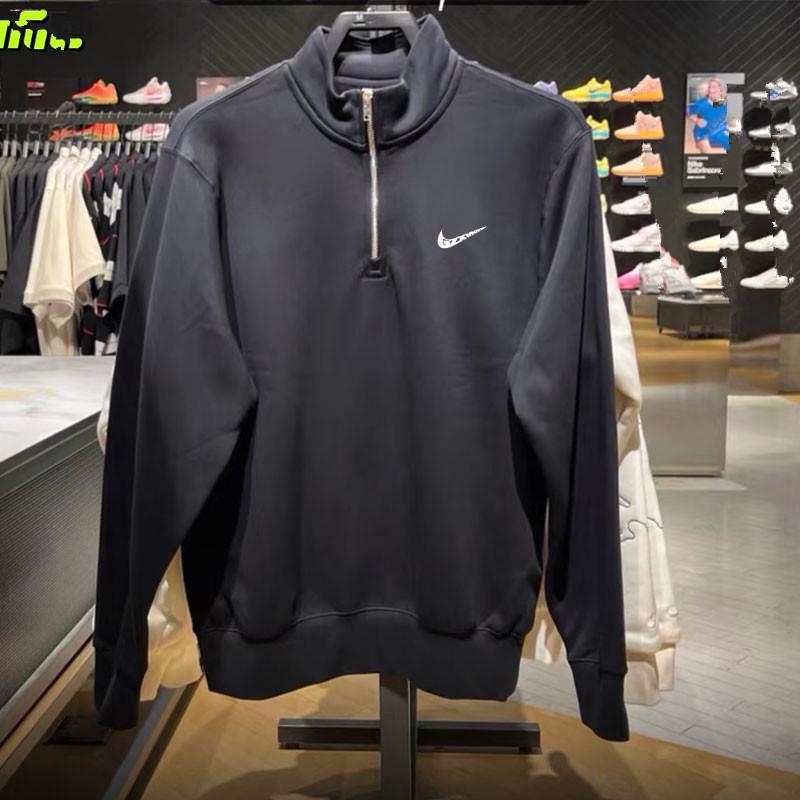 Men's Stand Collar Half-Zip Hoodie - Trendy Spring/Autumn Pullover Top