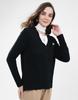 MONTE CARLO Women's V Neck Full Sleeve Cardigan
