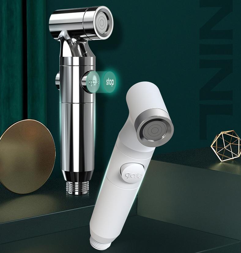 Wholesales Silver Toilet High Pressure Faucet Household Shower Bidet