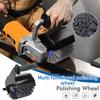 Multi Functional Angle Grinder Polishing Accessories, Wood Polishing Surface Treatment Repair Polishing Wire Drawing Wheel