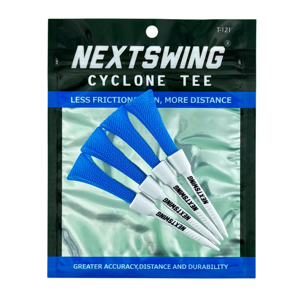 NextSwing Golfball-Tee Niedriger Widerstand Elastisches Netz-Ballhalterung Zyklon Limitierte Auflage Abschuss-Golf-Tee Robust Und Langlebig Kunststoff