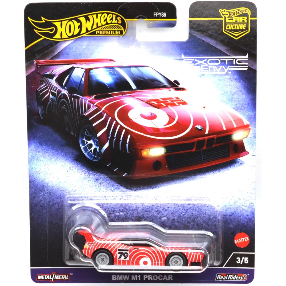 164 Scale “Car Culture G Case” “Exotic Envy – BMW M1 Procar” синий