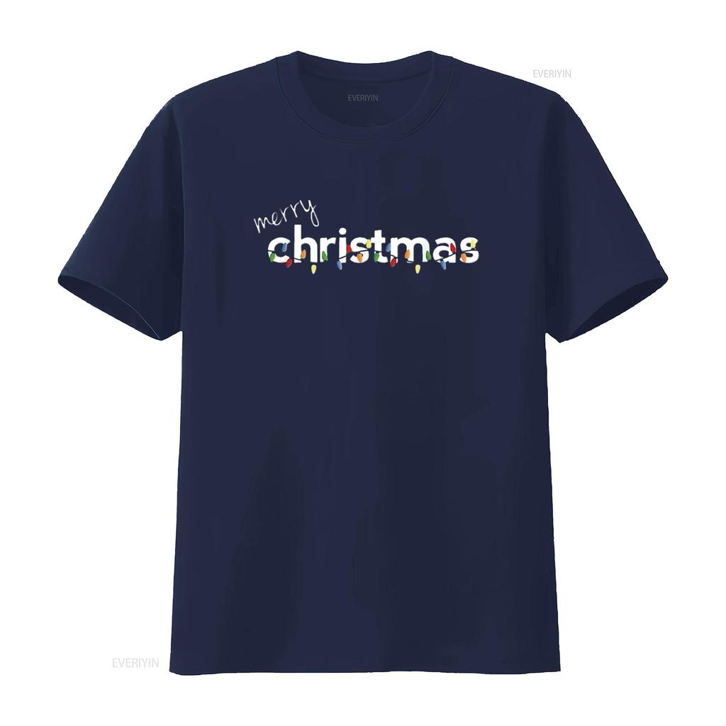 Merry Christmas T ShirT s Boys Girls Black Large vintage Washed Versatile Top For Everyday Wear graphic Comfortable Unisex