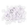 Mini White Snowflake Christmas Decoration Craft Materials (1-3cm)