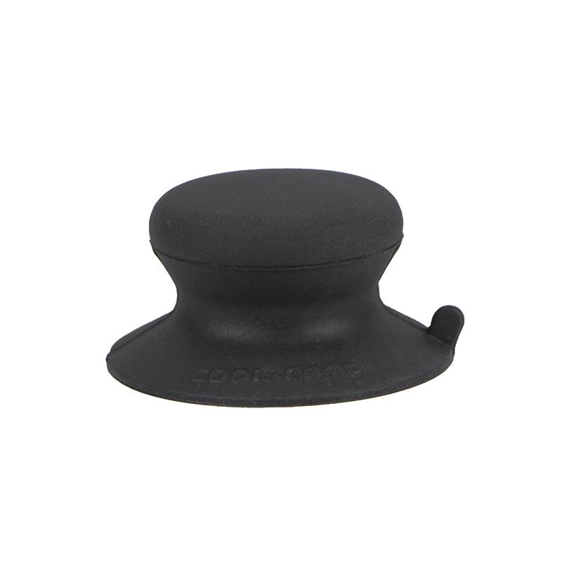 

Heat-Resistant Pot Lid Handle - Suction Cup Knob Replacement for Safe Lifting, Easy Install for Stove & Oven чёрный