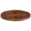 VidaXL Dessus de table Ø 70x3,8 cm rond bois massif de récupération 370041