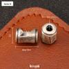 Sterling Silver S999 Ethnic Spacer Beads: Retro Barrel & Ruyi Lock Lucky Beads for DIY Jewelry.