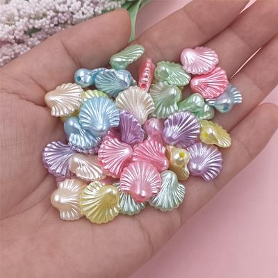 Forniture per feste a casa Moda Perline sciolte Fiocchi fai da te 20/30/50 pezzi Creazione di gioielli Braccialetti Conchiglie di farfalle Girasoli in acrilico per collana