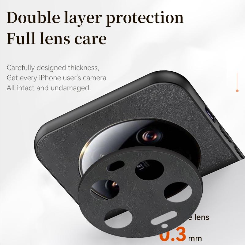 Etui dla Xiaomi Mi 13 Ultra Magnetyczny Uchwyt Samochodowy Etui na Telefon Dla Xiaomi Mi13 Ultra 13ultra Wstrząsoodporny Silikon Skóra Tylna Pokrywa