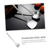 Yardenfun Stainless Steel Wok Spatula, Kitchen Cooking Shovel, Durable Kitchen Spatula with Sleek Design, Easy To Use, Hangable Storage, Dishwasher Sa