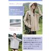 [Fiorior] [Sunburn protection up to your fingertips] UV cut hoodie ladies rash guard spring summer Cool touch sensation hooded outer With brim long