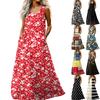 Women's Casual Fashion U-neck Sleeveless Dress