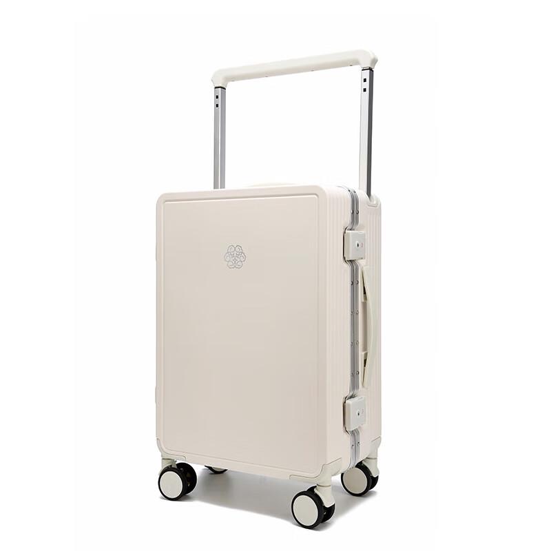 Hengyuanxiang Stylish PC Hard Shell Trolley Suitcase 24 inches