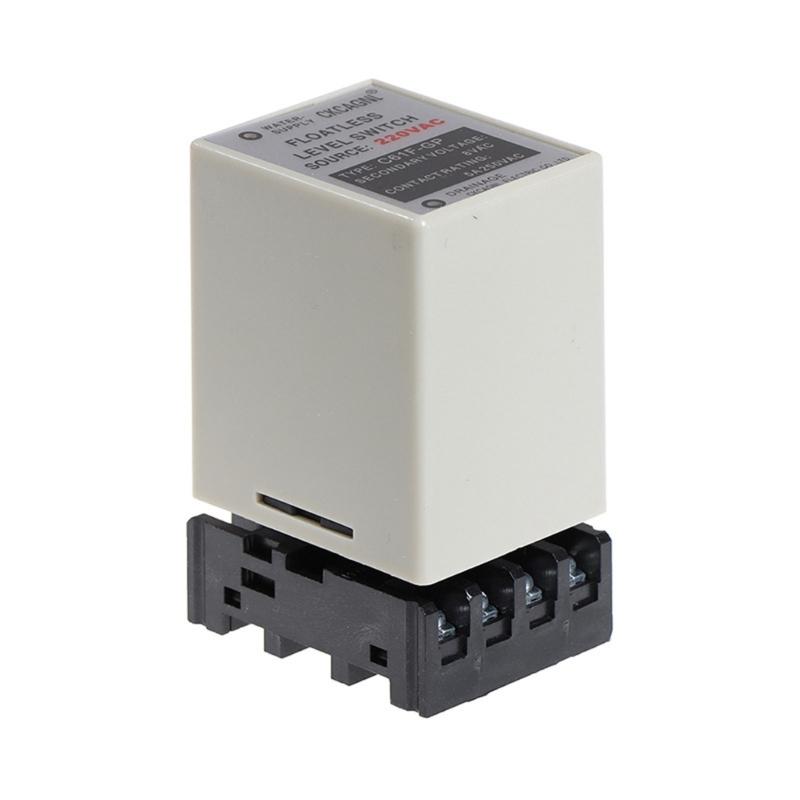 C61FGP Automatic Liquid Level Control 220V Floatless Sensor Switching with Base For Water Supply Drainage