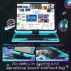 2025 Newest Y2K Transparent  Keyboard case for iPad 11 Inch 360 Degree Rotation with Pencil Magnetic Charging for iPad Air 6th