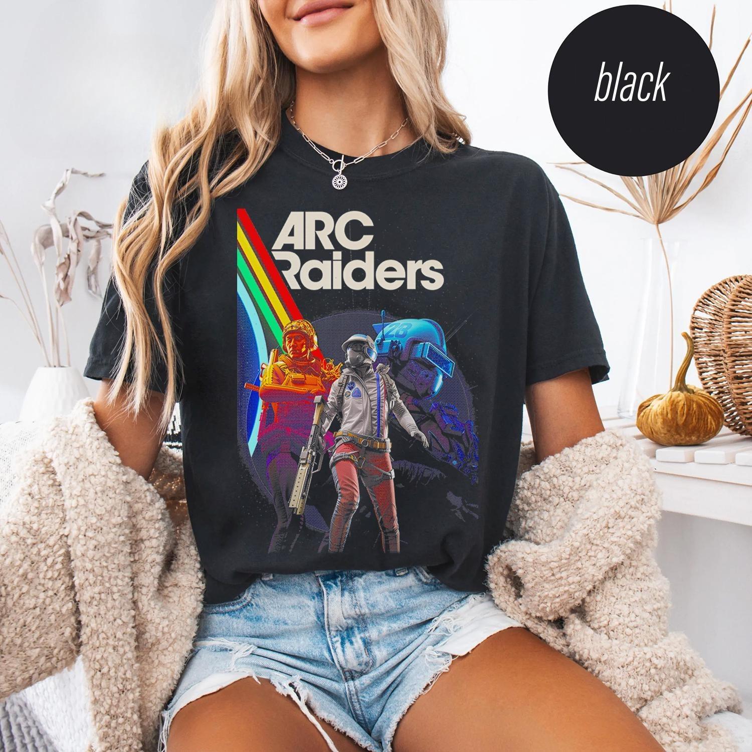 Arc Raiders Gamer TShirt Arcade Game Player Tee Retro Video Game Shirt Gaming Fan Gift Vintage Gaming Apparel S