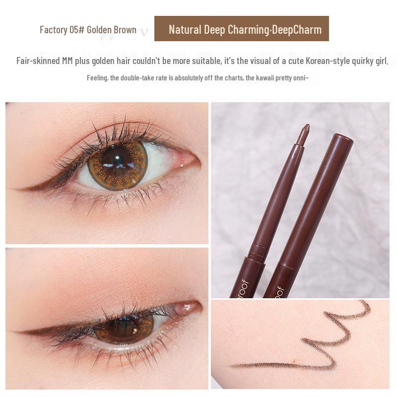 Makeup Xixi Fashion Storm Gel Eyeliner Pencil - Trendy, Waterproof & Smudge-Proof for Beginners