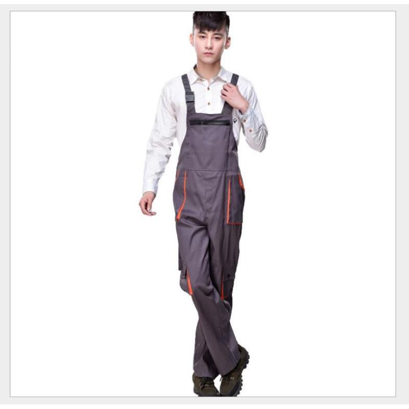 

Рабочая униформа, рабочие комбинезоны для мужчин и женщин, защитный комбинезон, комбинезоны для ремонтников с ремнями L бежевый