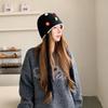 Windproof Beanie Cap for Women Ear Protection Pullover Caps  for Walking Travel Shopping