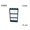 MOC Parts House Block 1x4x6 Door Frame Smart Windows 10 Pack 60596 60616 60803 57894 60623 60621 92589