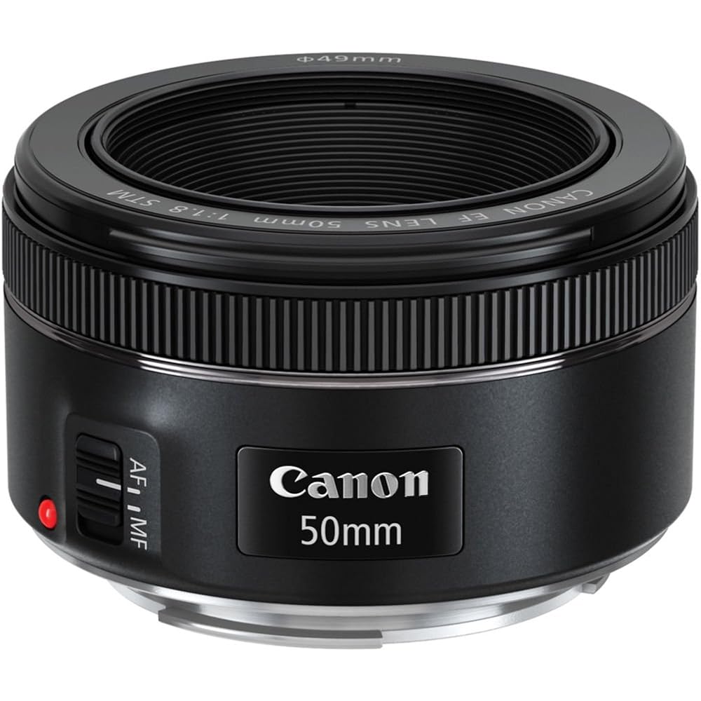Canon EF5018STM Single Focus Lens EF50mm F1.8 STM Full Size Compatible