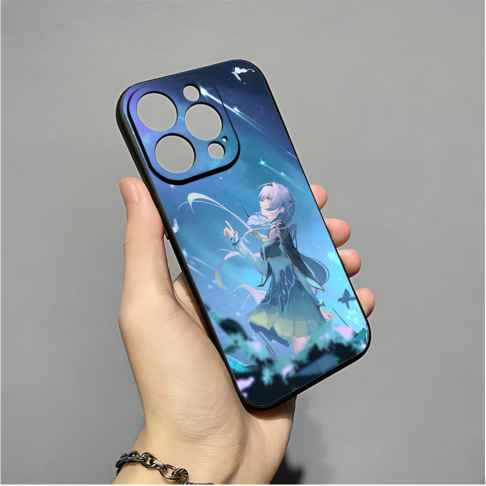 

Collapse Star Railway Firefly Phone Case For IPhone 16,15,14,13,12,11,XS,XR,X,8,7,Pro,Max,Plus,mini Silicone Black Cover iphone15ProMax