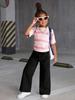 Teen Girls' Straight-Leg Loose Jeans - Children's Wear
