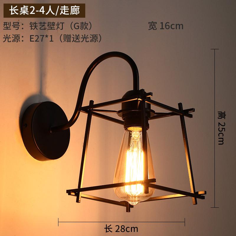 

Ретро светодиодный настенный светильник для гостиной, спальни, прикроватный ТВ, фон, настенные декоративные лампы в индустриальном стиле