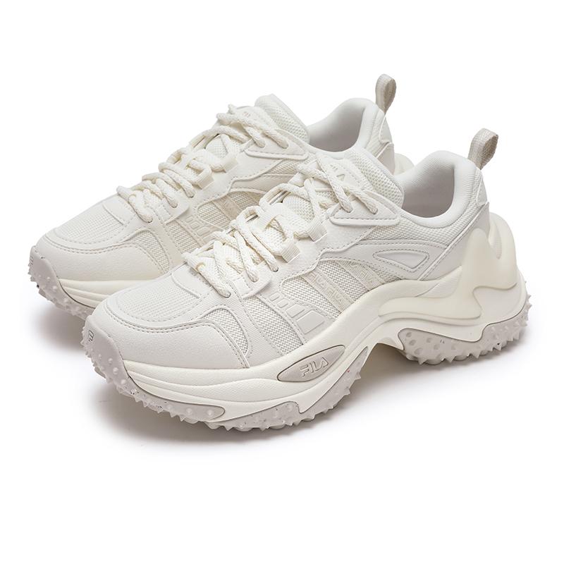 New FILA SOFIA 3 Moisture wicking Low top Running Shoes Women's Tofu White F12W442104FSW