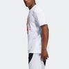 Adidas Donovan Mitchell Social Basketball Short Sleeve T-Shirt Men Tops White GI8889