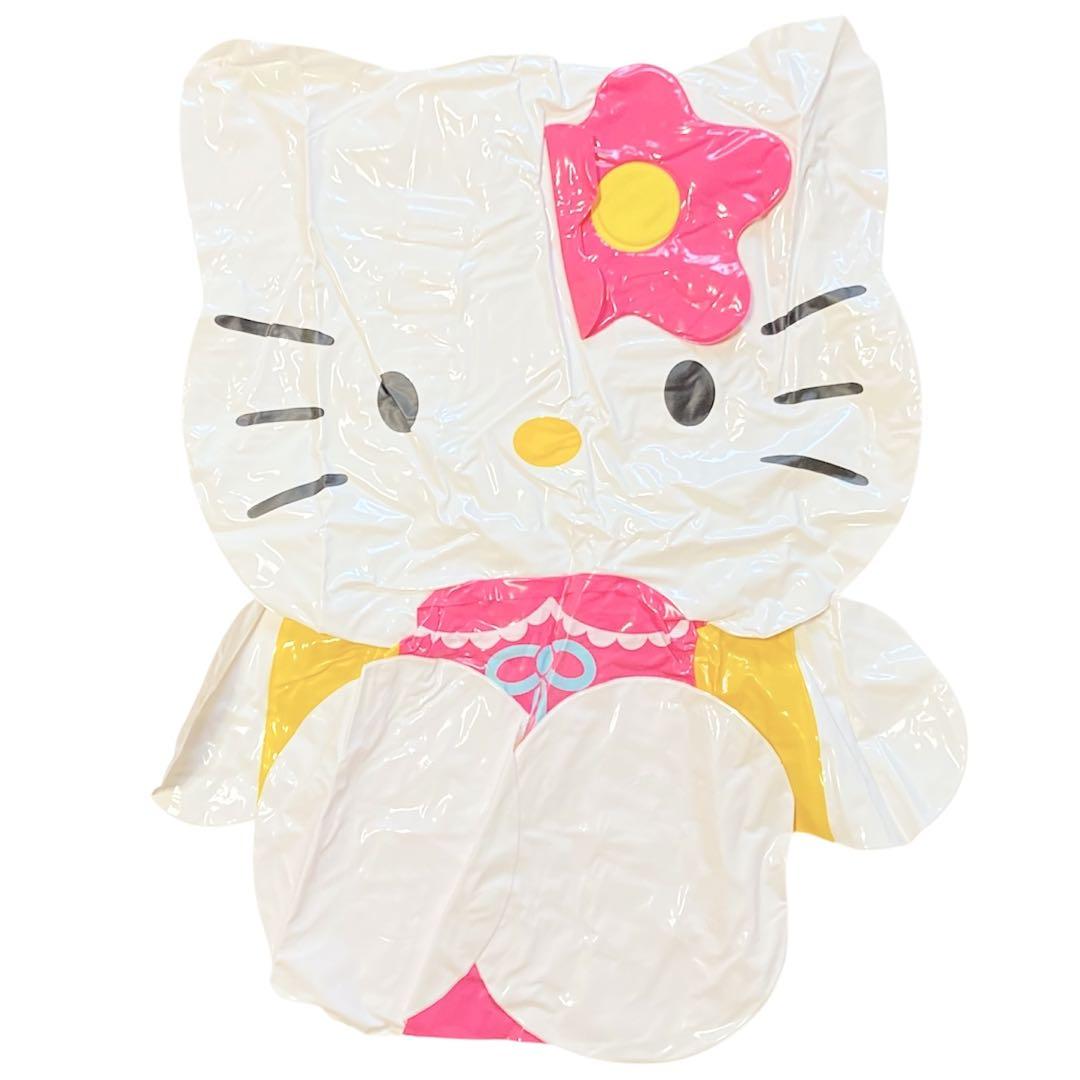

[Б/У] Надувная виниловая кукла Hello Kitty со звонком, тип рюкзака, большая, эксклюзив для Японии