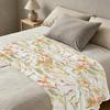 Plush Flannel Throw Blanket - Soft & Skin-Friendly, Machine Washable, Cozy Warm Cover for Home, Office Nap, Christmas & Halloween Decor