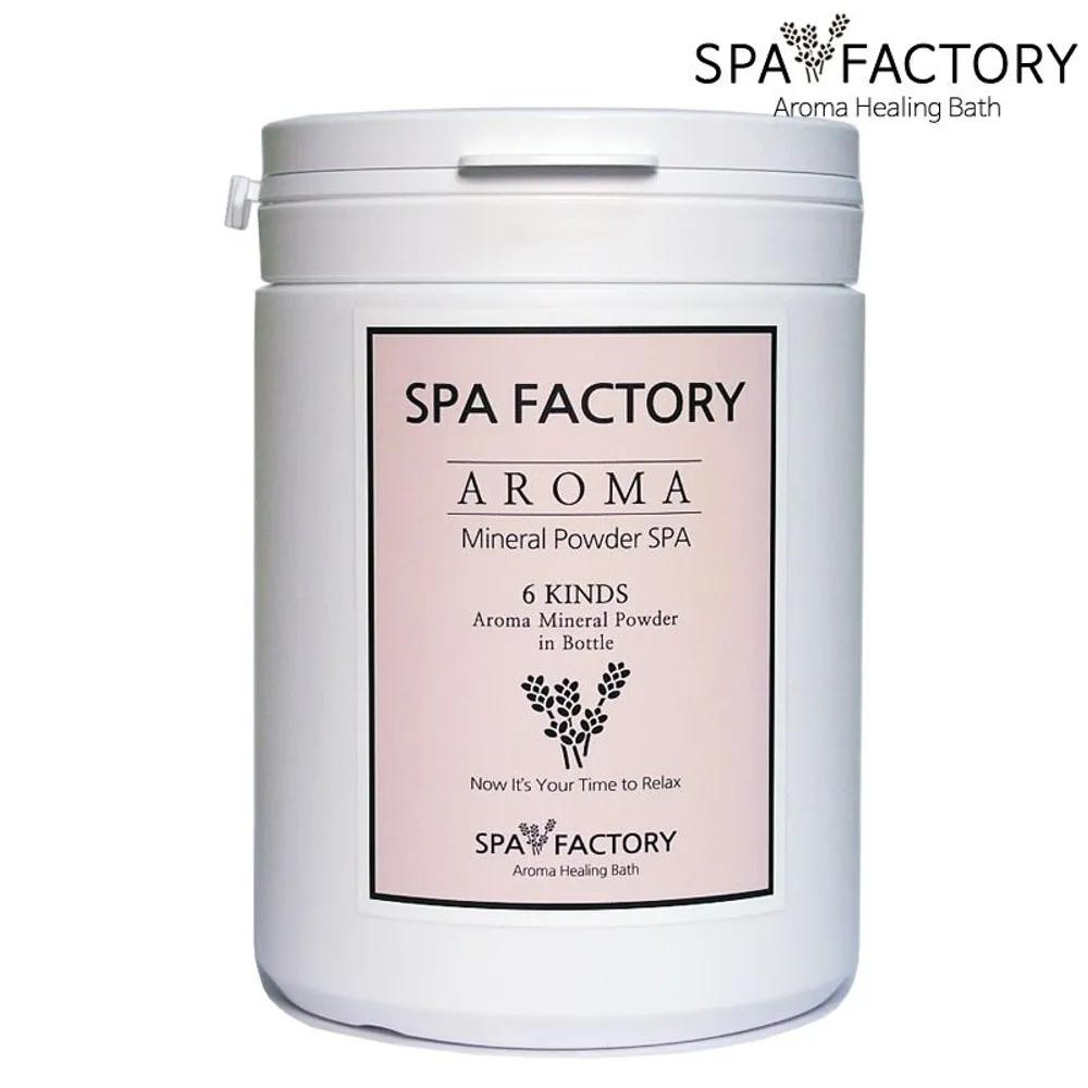 

SPA FACTORY Himalaya Pink Salt Aroma Mineral Powder Bath Salt 600g / Half-body Bath Foot Bath Aroma Healing 1. Lavender 600g (Moisturizing Line)
